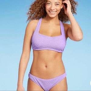 Shade & Shore Lavender Bikini Set